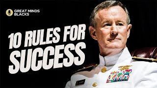 10 RULES FOR SUCCESS  Admiral McRaven Greatest Speech Ever [upl. by Hanavas279]