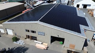 Vancouver Islands Largest Unveiling the Massive 318kW Solar Array in Chemainus BC [upl. by Tommy]