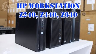 HP WORKSTATION Z240 440 640 SẴN HÀNG SỐ LƯỢNG GIÁ TỐT NHẤT [upl. by Erminia]