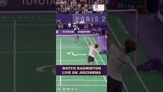 Nitesh Kumar is one game away from gold  Paralympics Badminton Highlights  JioCinema [upl. by Arelc]