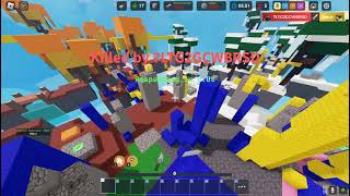 bedwars had fortnite update battle royals they seem as Skywars were playing also lucky blocks squads [upl. by Rhodes]