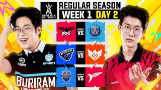 การแข่งขัน RoV Pro League 2024 Summer  Regular Season  Week 1 Day 2 [upl. by Nebeur135]