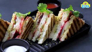 Bombay sandwich recipe  Mumbai sandwich [upl. by Bambi]