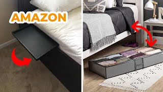 10 Clever Bedroom Organization amp Storage Ideas from AMAZON [upl. by Douglass]