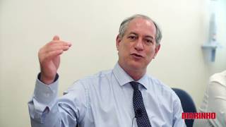 Ciro Gomes entrevistado na TV Diarinho em HD 14042018 [upl. by Emerej476]