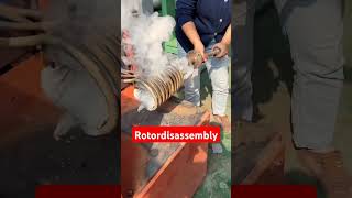 rotordisassembly rotordisassemblyequipment rotordisassemblyprocess [upl. by Assetak]