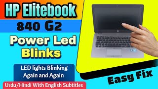 HP Elitebook 840 Power On Problem Fix [upl. by Inaliel]