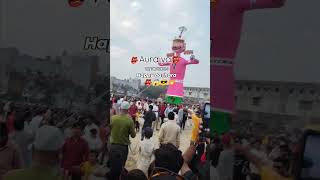 Ravan dashara Mela Auraiya ka 😔😵‍💫👿👿👺👺 [upl. by Elleraj]