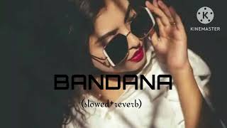 Bandana song  slowed  reverb Shubh [upl. by Airotahs]