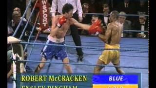 Robert McCracken Vs Ensley Bingham [upl. by Laurene133]