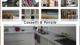 pulizia e organizzazione cucina cassetti e pensile [upl. by Elehcim]