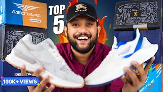 6 Best Red Tape Shoes Under ₹1500 🔥 Best Sneakers Under ₹2000  Amazon Shoes Haul 2024  ONE CHANCE [upl. by Cele514]