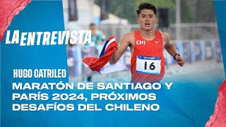 Maratón de Santiago y París 2024 el calendario de Hugo Catrileo [upl. by Corwun225]