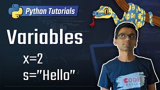 2 Variables in python Python 3 Programming Tutorials [upl. by Berneta]