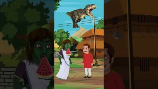 নকল মা তরমুজ খেয়ে নিল animatedcartoon shortsfeed Rscartoon51 [upl. by Onibla625]