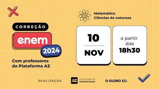 Enem 2024  Correção e análise de Matemática e Ciências da Natureza [upl. by Sally]