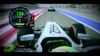 F1 2013 Bahrain GP Race Onboard Highlights Natural Sounds [upl. by Bluma]