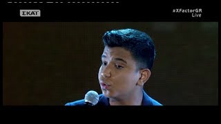 XFactor Greece 2017 Live 5  TA KATAFERES  Alexandros Sagouris [upl. by Suoicul]