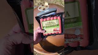 Dakota Grass Fed Beef Hot Dogs Uncured hotdogs grassfedbeef grassfed [upl. by Hahsi]