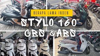 HONDA STYLO 160 KALO INDEN BERAPA LAMA [upl. by Reena]