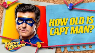 How Old is Captain Man  Swellview Mysteries  Henry Danger amp Danger Force [upl. by Hughmanick333]