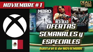 📢OFERTAS SEMANALES  Assassins Creed Borderlands WWE 2K23 y más  XBOX  MÉXICO  🇲🇽 NOV 2023 [upl. by Baumbaugh]