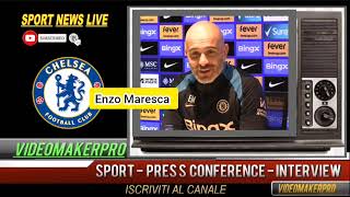 Enzo Maresca postmatch ChelseaArsenal 11 press conference [upl. by Lanahtan]