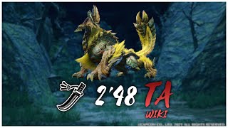 MH Rise Apex Zinogre  248  Longsword  TA wiki rules [upl. by Aelanna744]