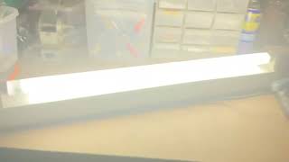 EOLfluorescent tube Philips 18w T8 cool white 4000k [upl. by Llennyl336]