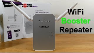 Netgear AC1200 WiFi range exTender Setup  Wifi Repeater Setupreview  wifi exTender gaming fps [upl. by Arrait13]