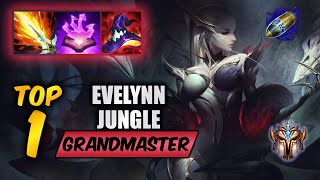 Wild Rift Evelynn TOP 1  S15 rank game  build [upl. by Sitto571]