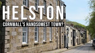 HELSTON Walking Tour  Cornwalls handsomest town 4K video [upl. by Hulbig]