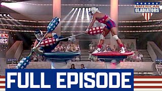 Gladiator Laser Absolutely Decimates In Joust  American Gladiators  Full Episode  S02E01 [upl. by Oramug518]