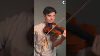 ItsAMoney performs a wonderful violin arrangement of quotHey Judequot by The Beatles shorts music [upl. by Annaej]