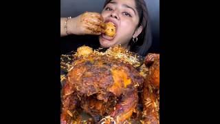 3 SPICY WHOLE ROAST CHICKEN BIRYANI WITH CHICKEN MATKA BIRYANI AND EGG MATKA BIRYANI  ASMR MUKBANG [upl. by Jenna603]