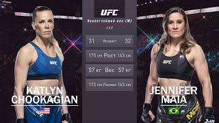 UFCVegas 46 Чукагян  Майа  Кэтлин Чукагян vs Дженнифер Майа  Katlyn Chookagian vs Jennifer Maia [upl. by Edgard817]