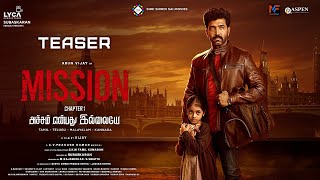 Mission Chapter 1 Teaser Tamil  Arun Vijay  Amy Jackson  Vijay  Subaskaran  Lyca Productions [upl. by Lauren]