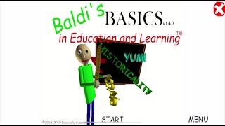 Baldis Basics Remix wgameplay [upl. by Ennairod]