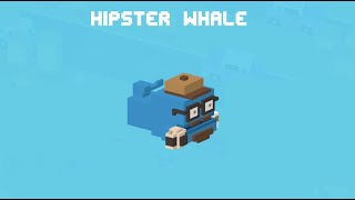 Crossy Road · Gameplay · Hipster Whale · Score 363 [upl. by Enehpets]