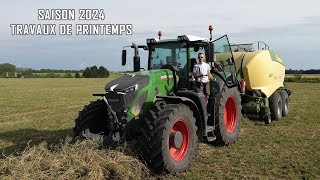 Saison de paille 2024  Les premières récoltes 🌿 [upl. by Yadrahs]