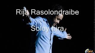 Rija Rasolondraibe Soloy Hira [upl. by Wallinga]