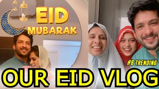 EID MUBARAK 🌙😍  OUR FAMILY EID VLOG😇  AFGHANI BIRIYANI RECIPE  HEBAREE  VLOG 20 [upl. by Rombert332]