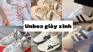 SHOPEE HAUL Unboxing giày đi học đi chơi  Back to school 2024 [upl. by Neffirg]