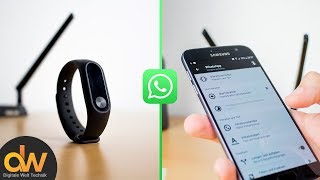 Xiaomi Mi Band 2  Whatsapp Benachrichtigung 2017  Deutsch  German [upl. by Glynda]