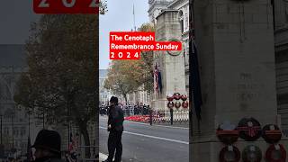 CENOTAPH LONDON cenotaph remembrancesunday shorts youtubeshorts vlog satisfying trending [upl. by Eigram499]