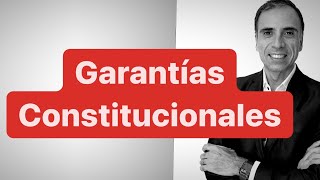 LAS GARANTÍAS CONSTITUCIONALES Art 18 Constitución Nacional Argentina Derecho Constitucional [upl. by Euqimod152]