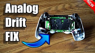 How to FIX ANALOG DRIFT in PS4 Controller 100 Works Cleaning Method [upl. by Namqul]