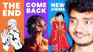 Attack on Titan is Coming back ‼ Jujutsu kaisen will END New One Piece Remake [upl. by Assiralk531]