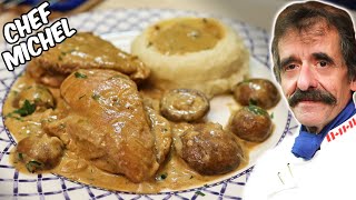 Un plat pour vous réchauffer  Poulet à la moutarde et aux champignons [upl. by Fowkes100]