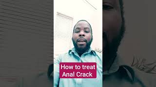 How To Treat a Bum Crack or Anal Fissure [upl. by Nortad901]